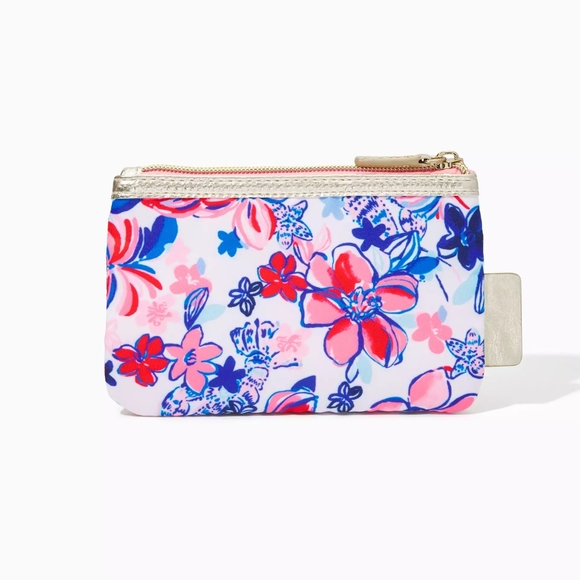 Lilly Pulitzer GWP Zip Top Wallet & Pouch, NWT - Picture 3 of 13